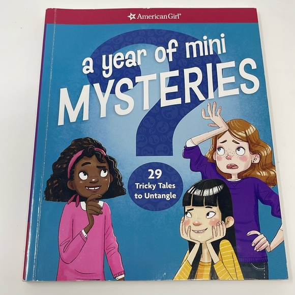 3/$15 AMERICAN GIRL: A Year of Mini Mysteries: 29 Tricky Tales to Untangle - Picture 1 of 5